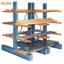 Heavy Duty Warehouse Storage Steel Pipe Cantilever Rack